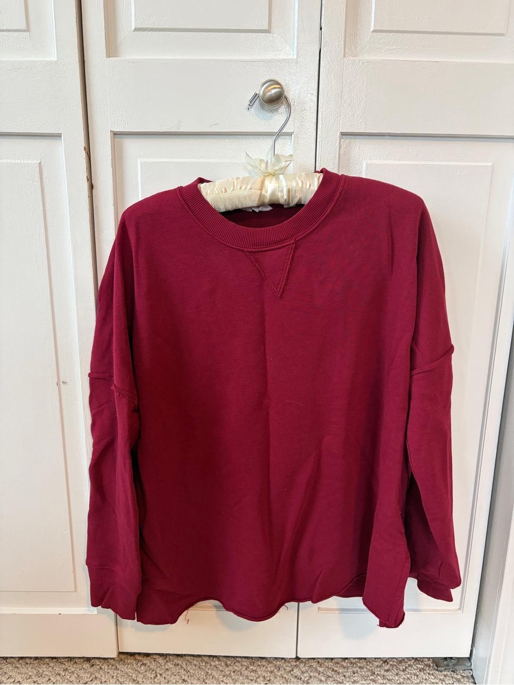 Mersea Crewneck Sweatshirt - Burgundy